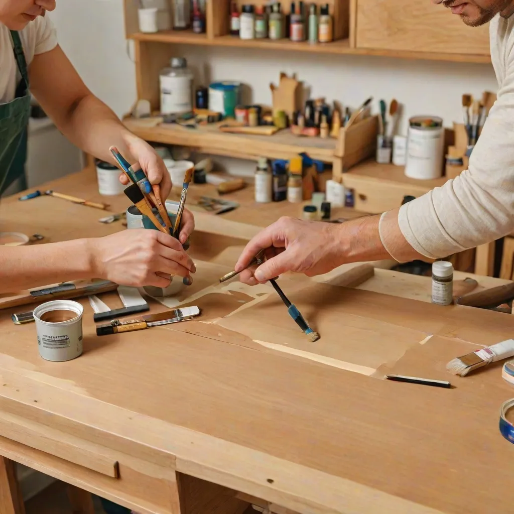 Jak pomalować meble z okleiny?