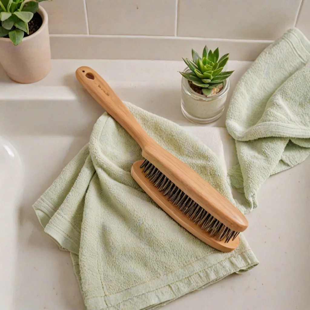 Jak umyć szczotkę do włosów?