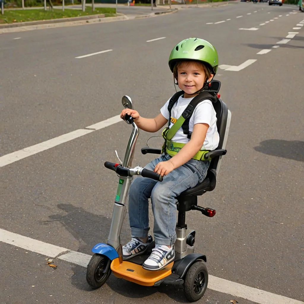 Jak przewozić dziecko na skuterze?