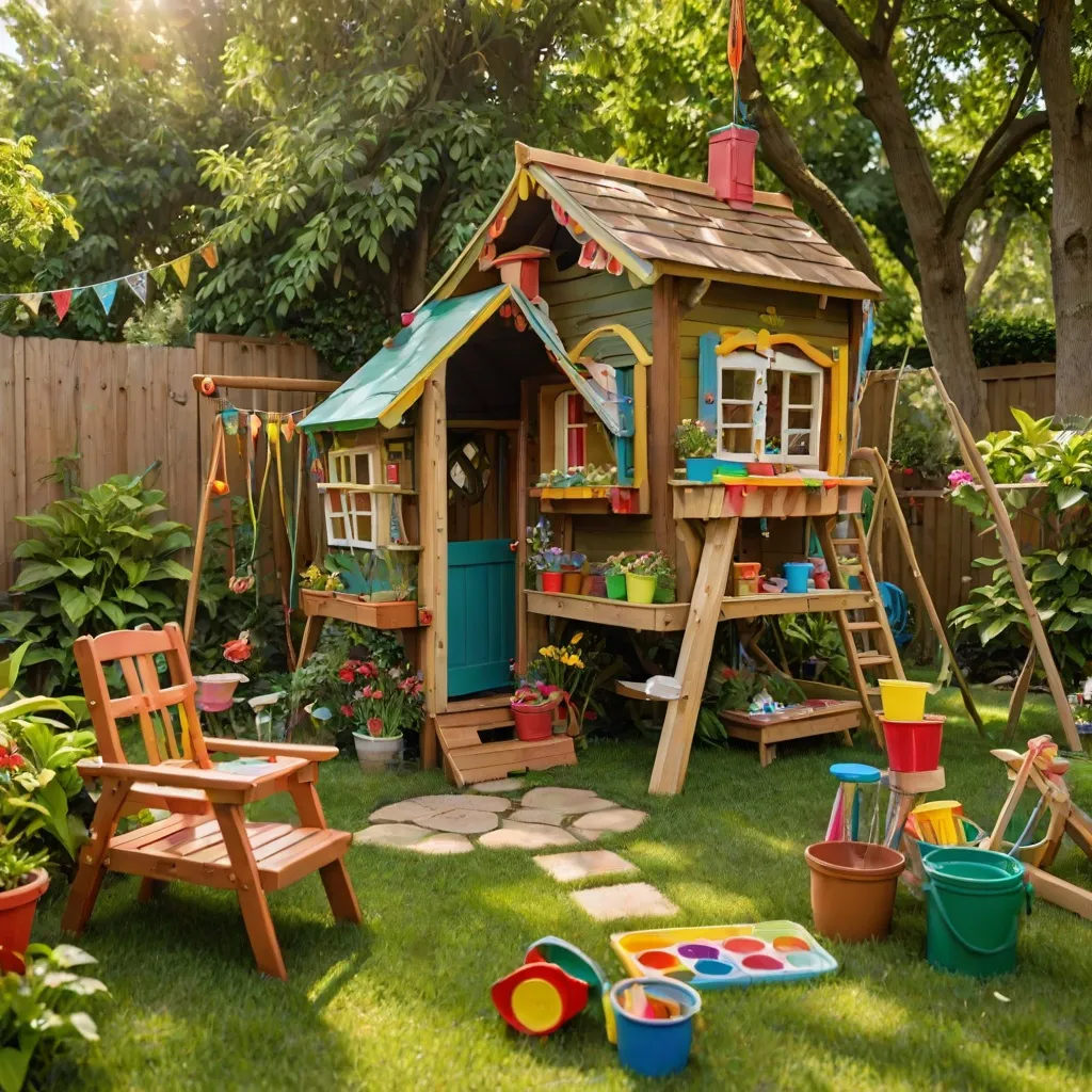 Jak pomalować domek dla dzieci?